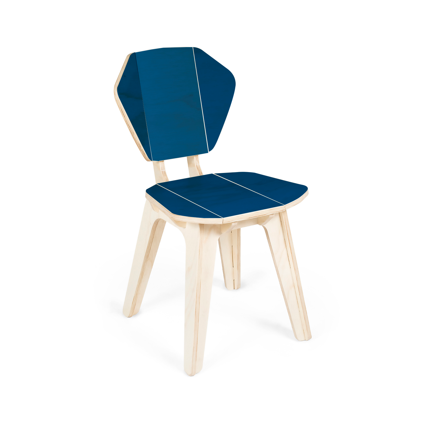 Cadeira Pétala CB Classic Blue Cadeira Pétala CB Classic Blue
