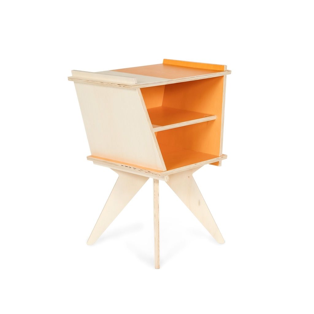 Mesa de Apoio Ki No CB Amarelo Mesa de Apoio Ki No CB Amarelo
