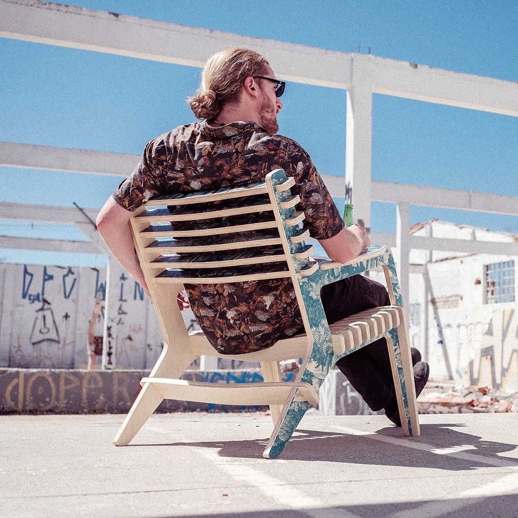 Poltrona Chillin Luiz Postal - Rorschach Poltrona Chillin Luiz Postal - Rorschach