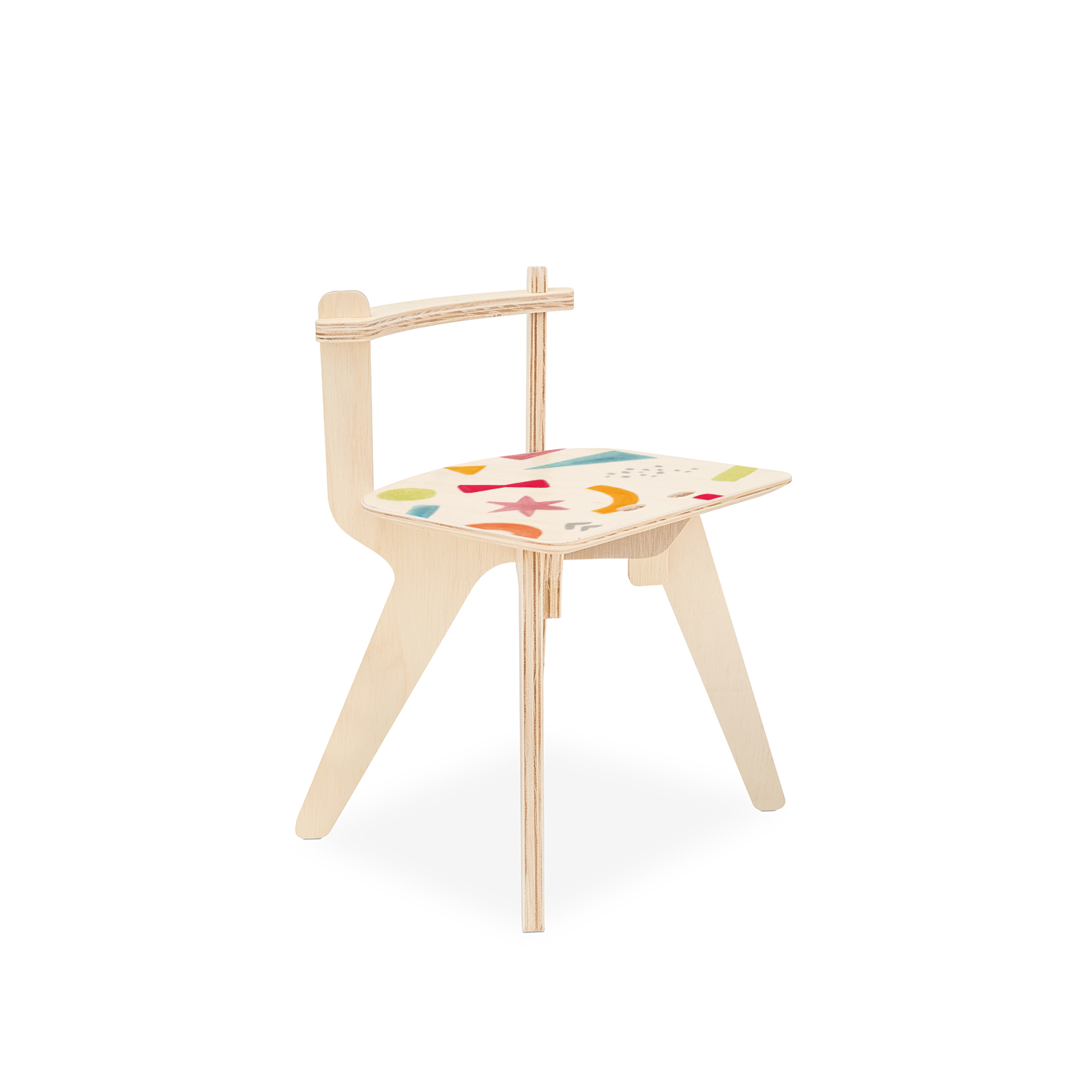 Cadeirinha Popota Luciana Gnoatto - Abstract Play Pastel Cadeirinha Popota Luciana Gnoatto - Abstract Play Pastel