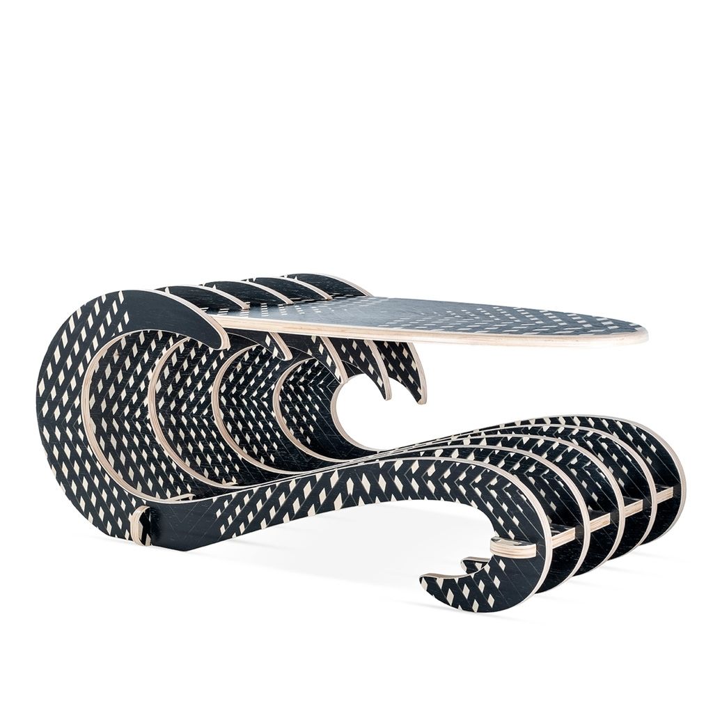 Mesa de Centro Brava Flávio Samelo - Trama Mesa de Centro Brava Flávio Samelo - Trama
