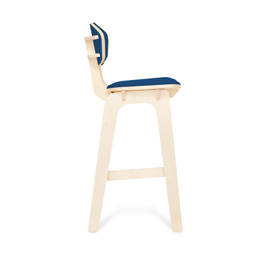 Banqueta Pétala CB Classic Blue Banqueta Pétala CB Classic Blue