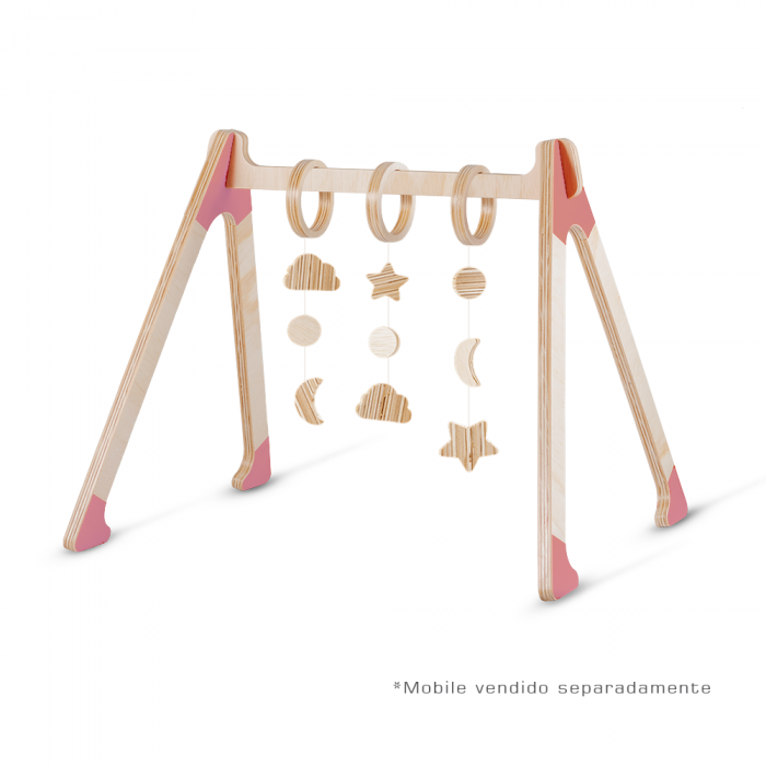 Baby Gym - Rosa Bebê Baby Gym - Rosa Bebê