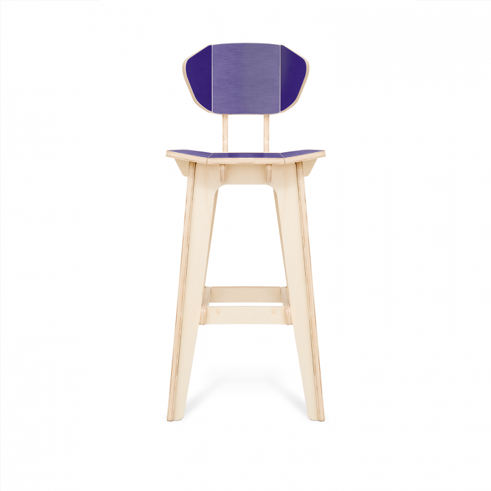 Banqueta Pétala CB Violeta Banqueta Pétala CB Violeta