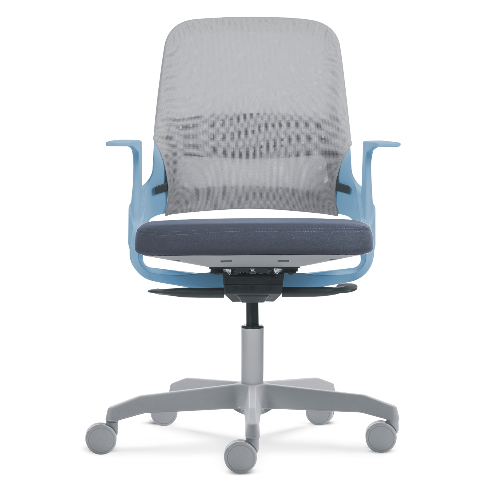 Cadeira My Chair Tela Graphite N Blue