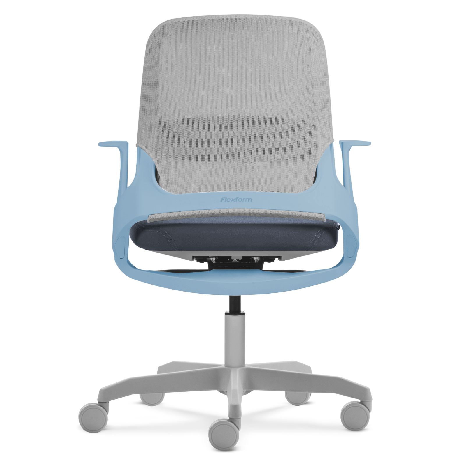Cadeira My Chair Tela Graphite N Blue