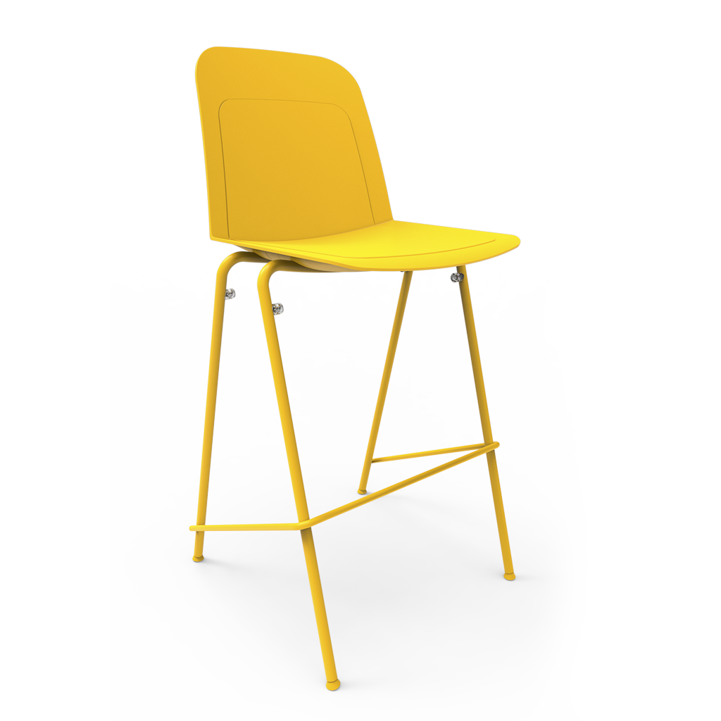 Banqueta Body Amarela