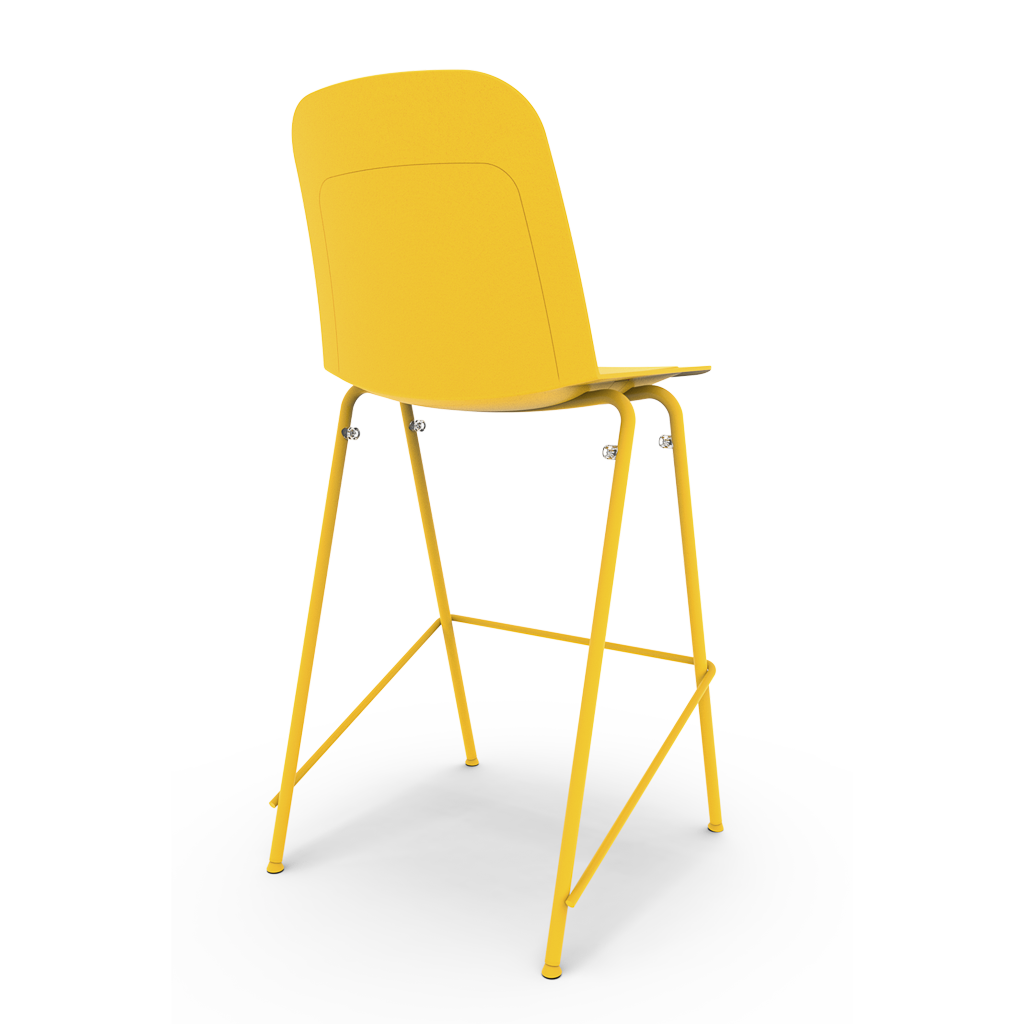 Banqueta Body Amarela