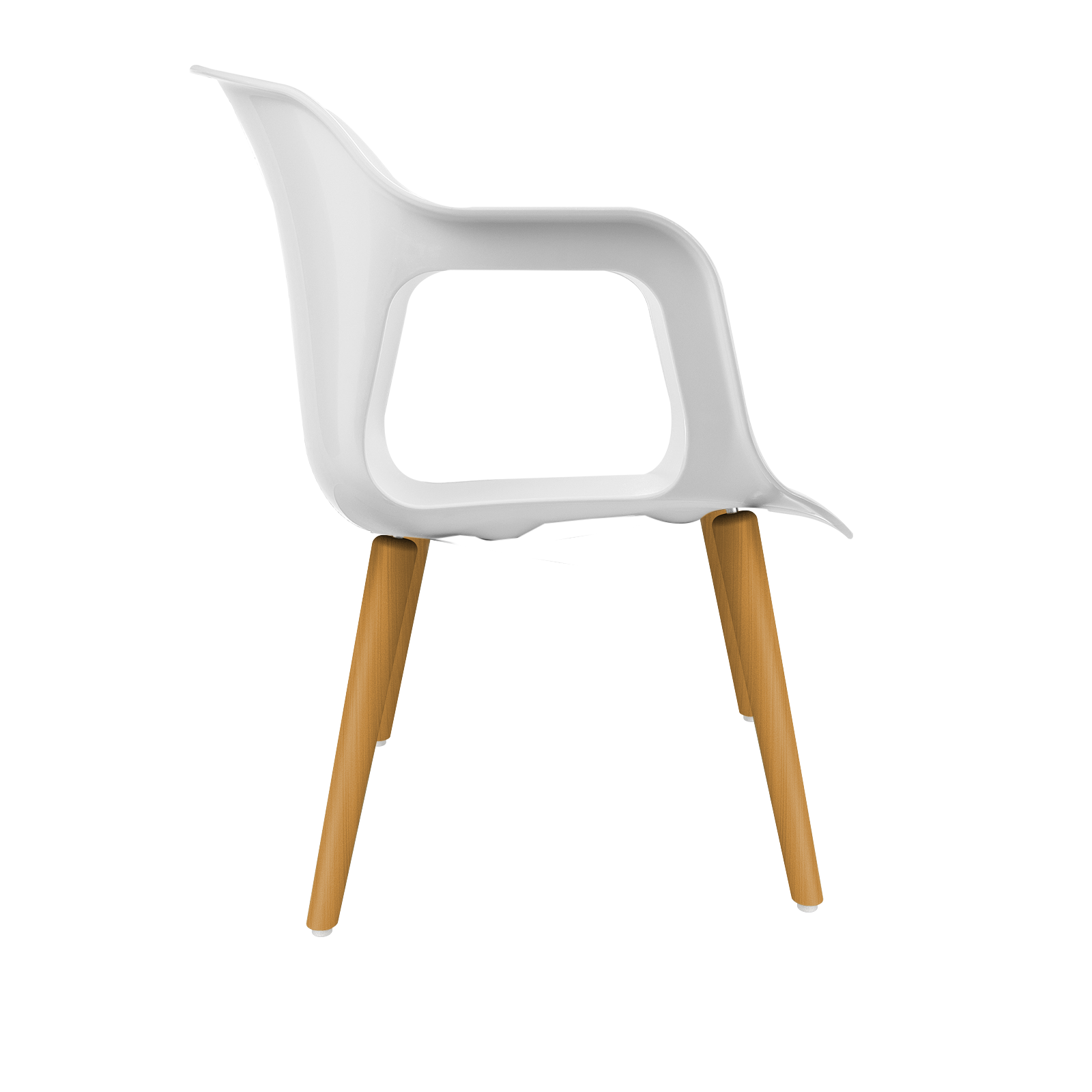 Cadeira Geos Wood White