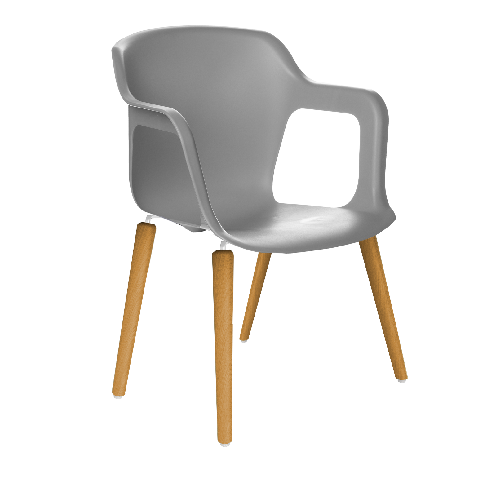 Cadeira Geos Wood Grey