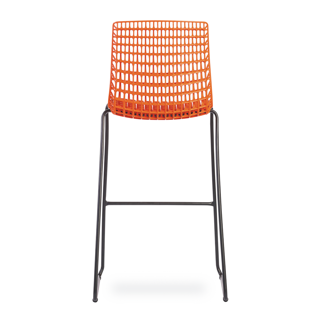 Banqueta Moiré Orange