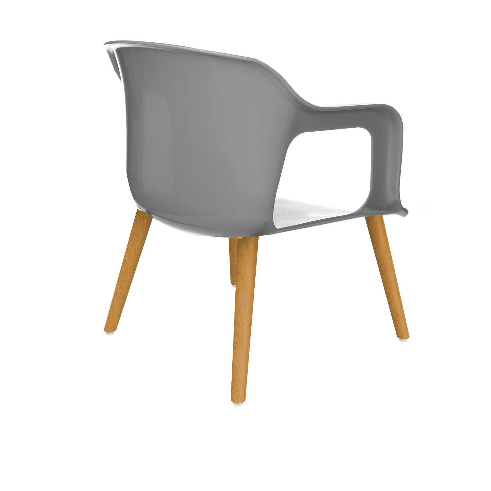 Cadeira Geos Wood Grey