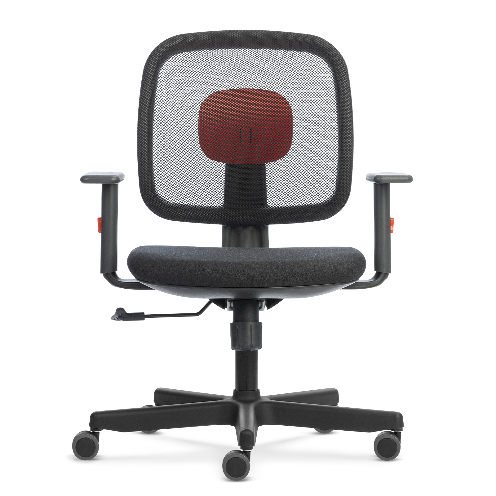Cadeira Dot Graphite N Red