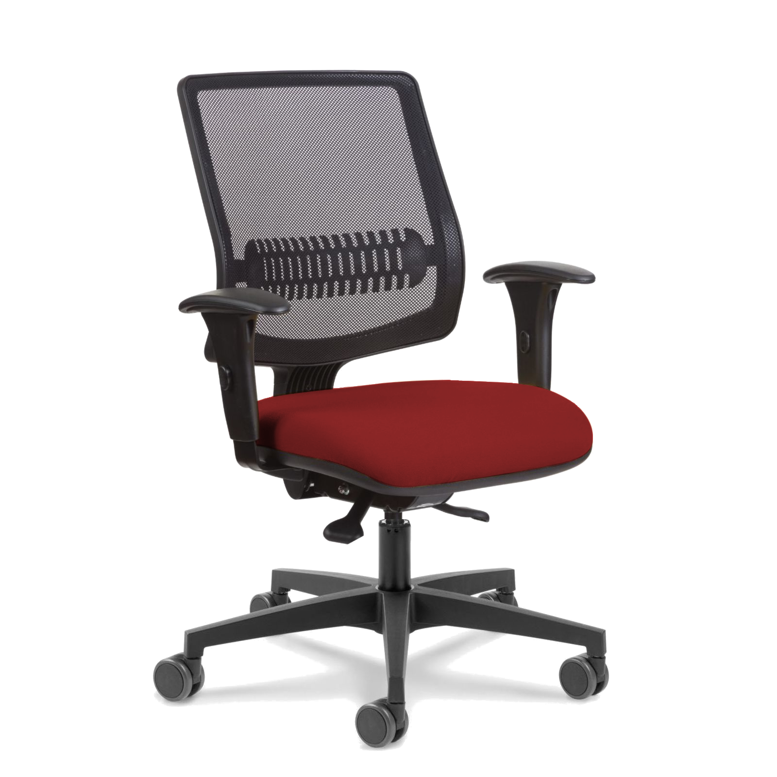 Cadeira Uni Black n Red