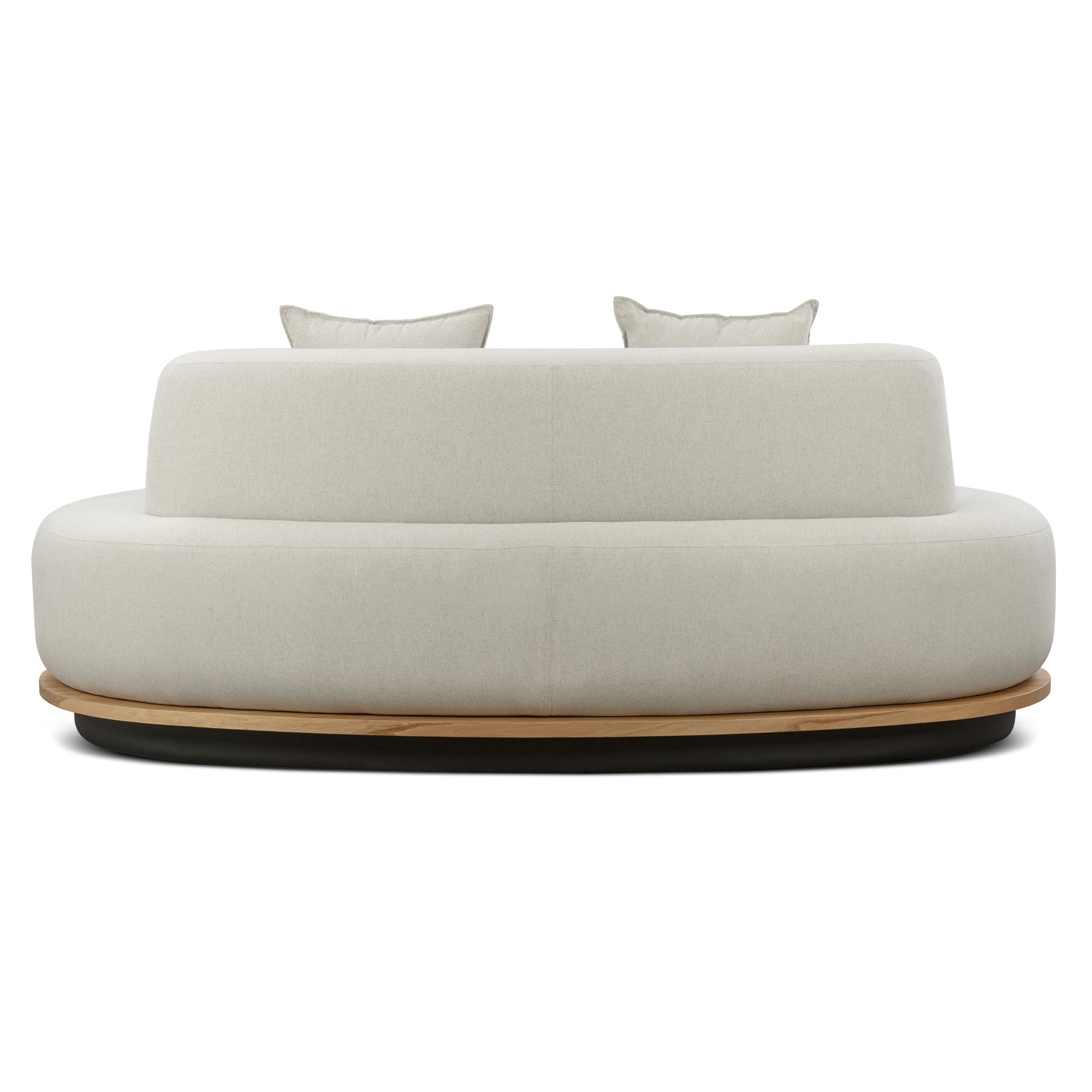 Sofá Curvo 3 Lugares Lagoon | Flexform