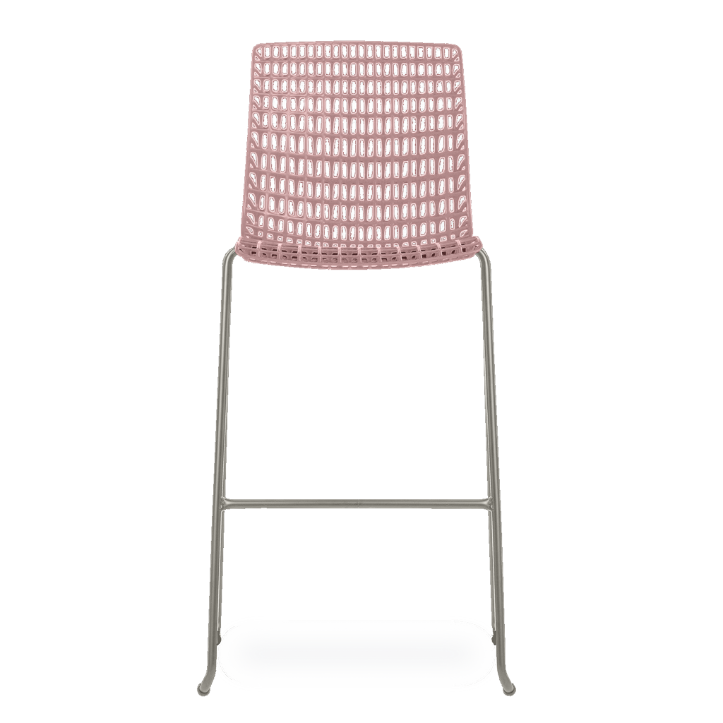 Banqueta Moiré Rosé