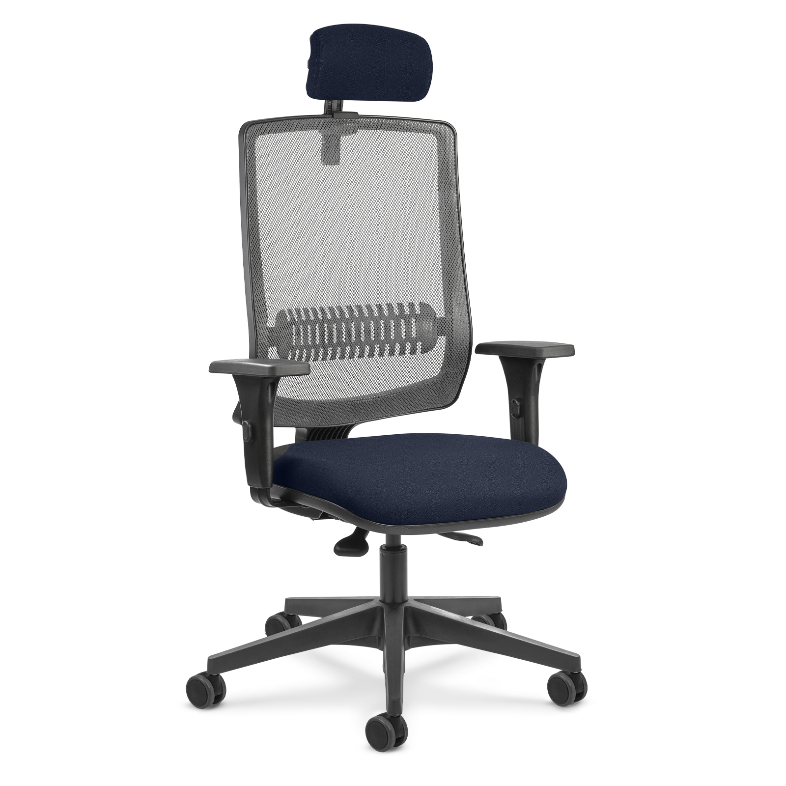 Cadeira Uni Pro Grey N Blue