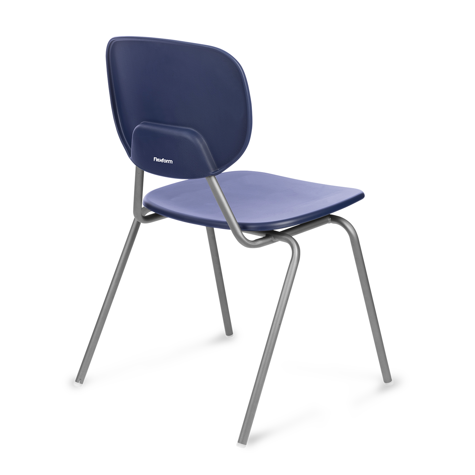 Conjunto com 4 Cadeiras Fixas Valentina Dark Blue