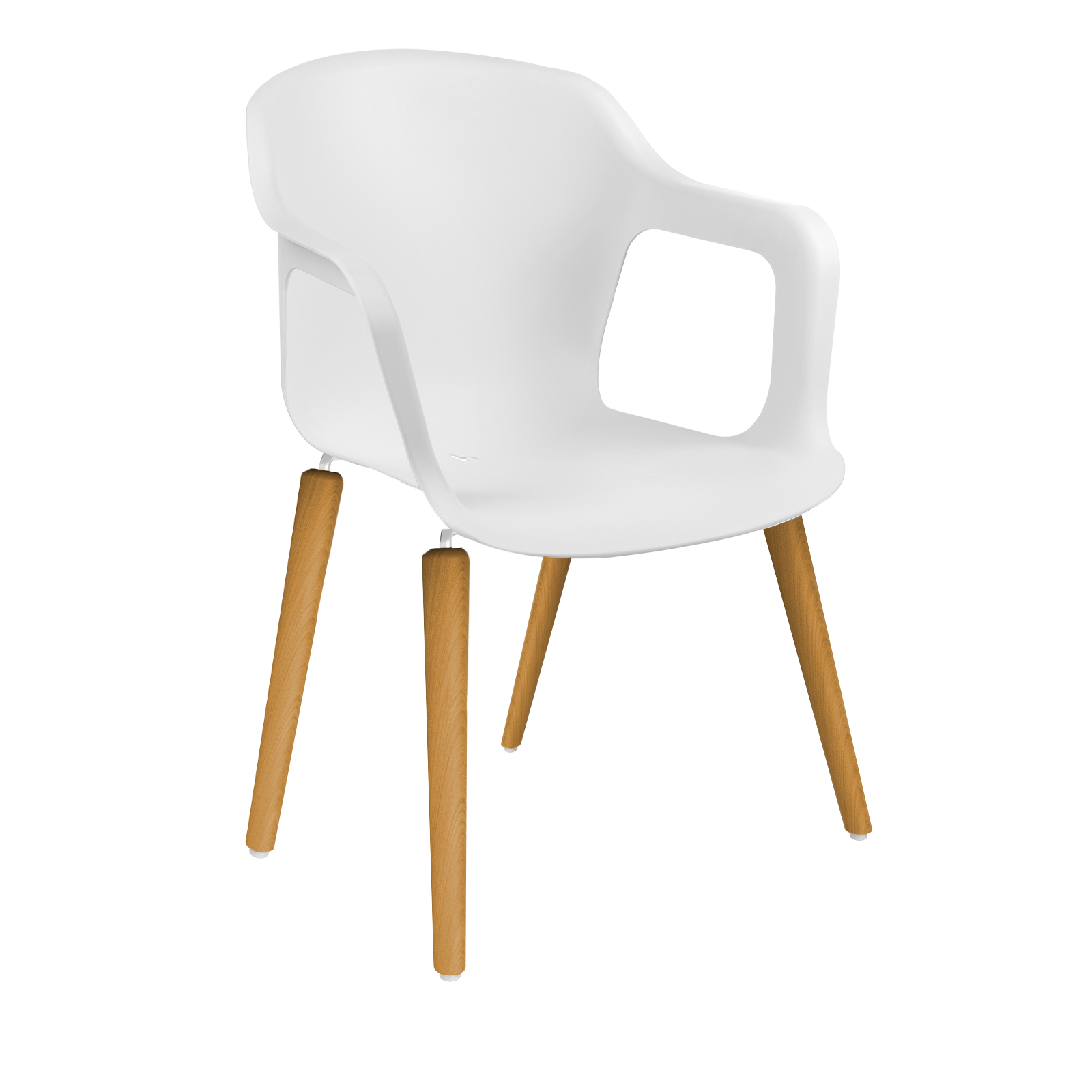 Cadeira Geos Wood White