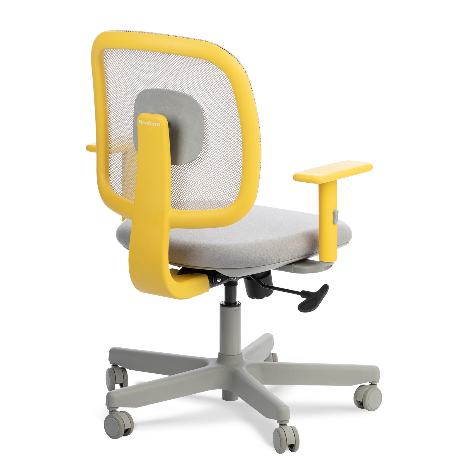 Cadeira Dot Yellow N Grey