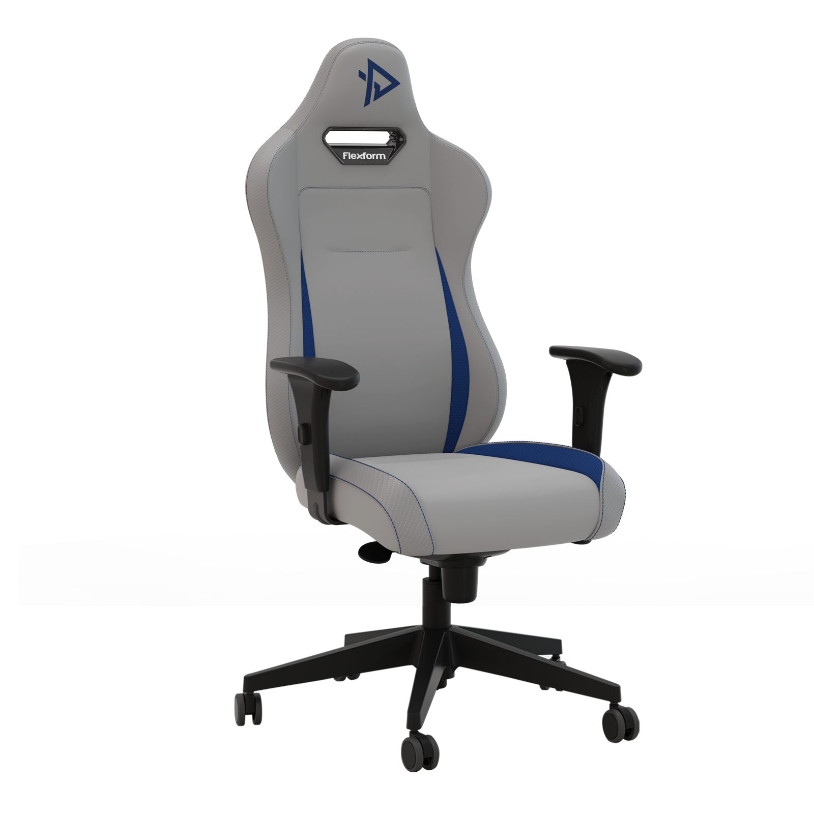 Cadeira Gamer Flexform Delta Grey n Blue