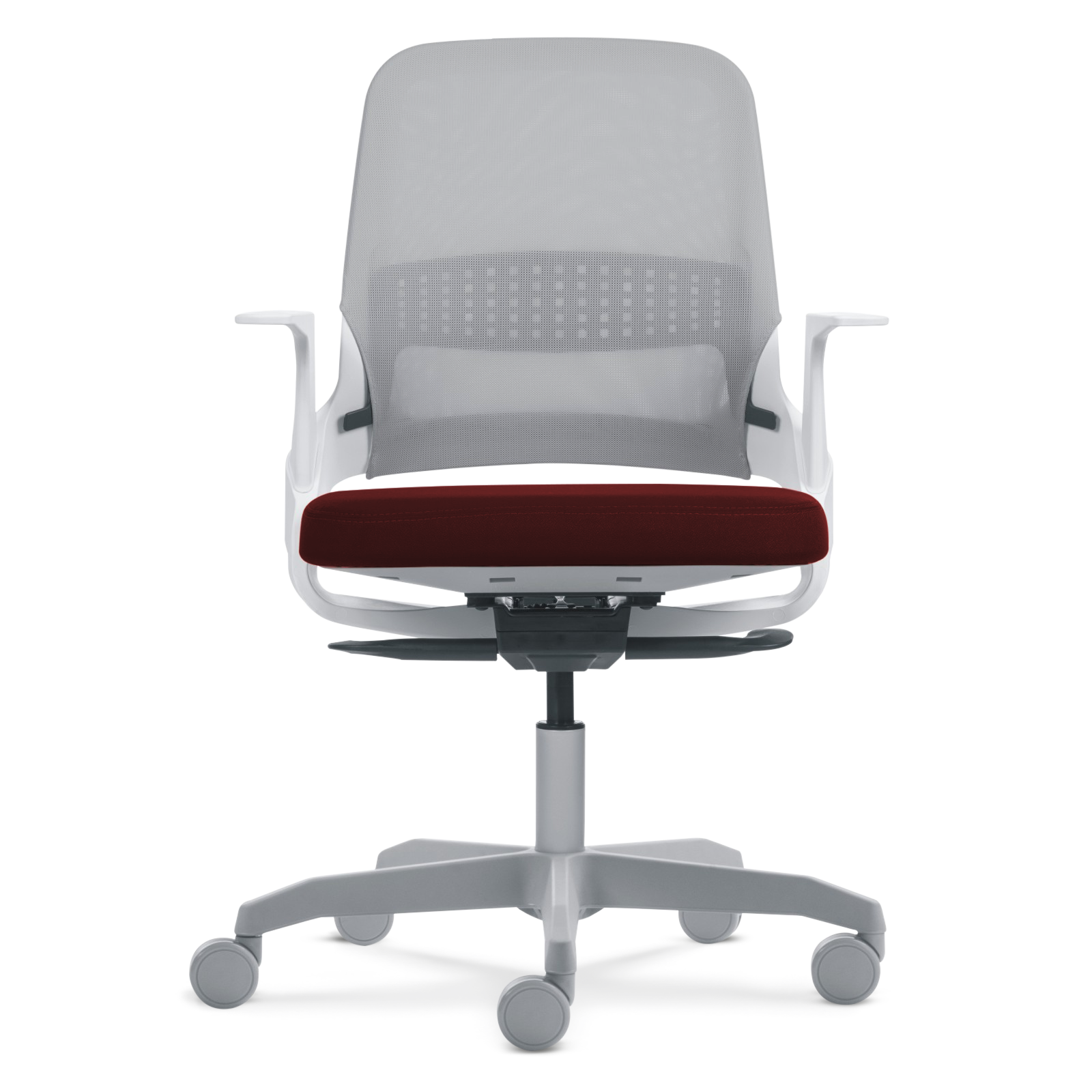 Cadeira My Chair Tela White N Wine