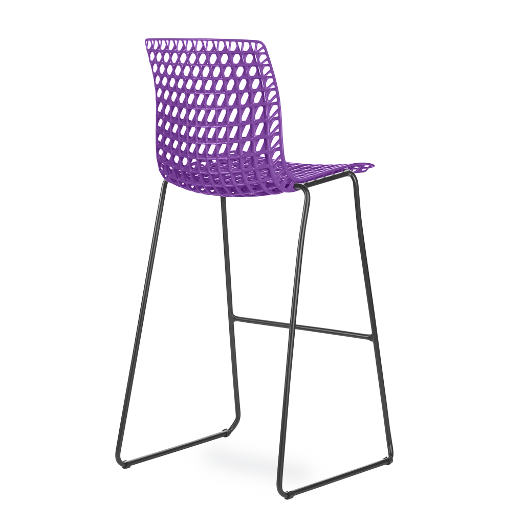 Banqueta Moiré Purple