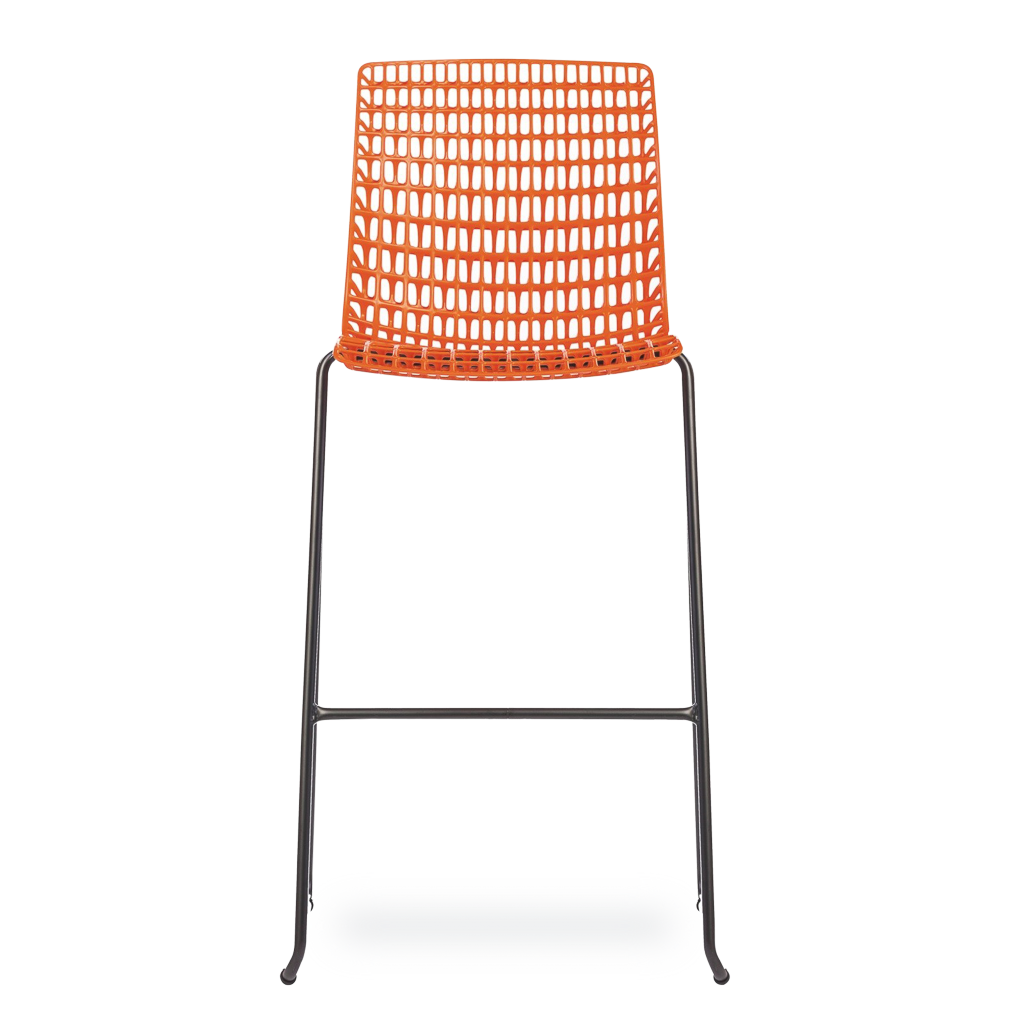 Banqueta Moiré Orange