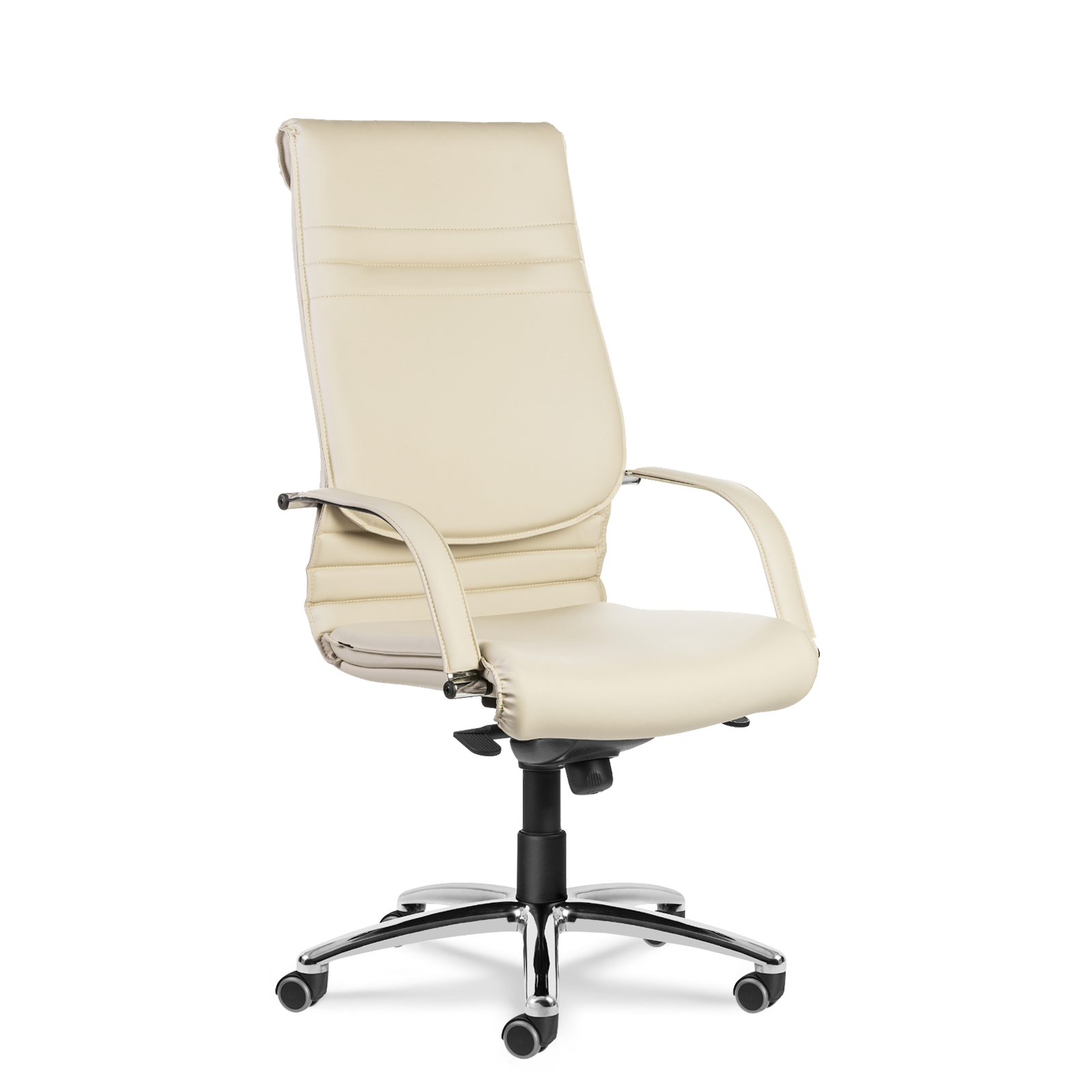 Cadeira Idra Beige Leather