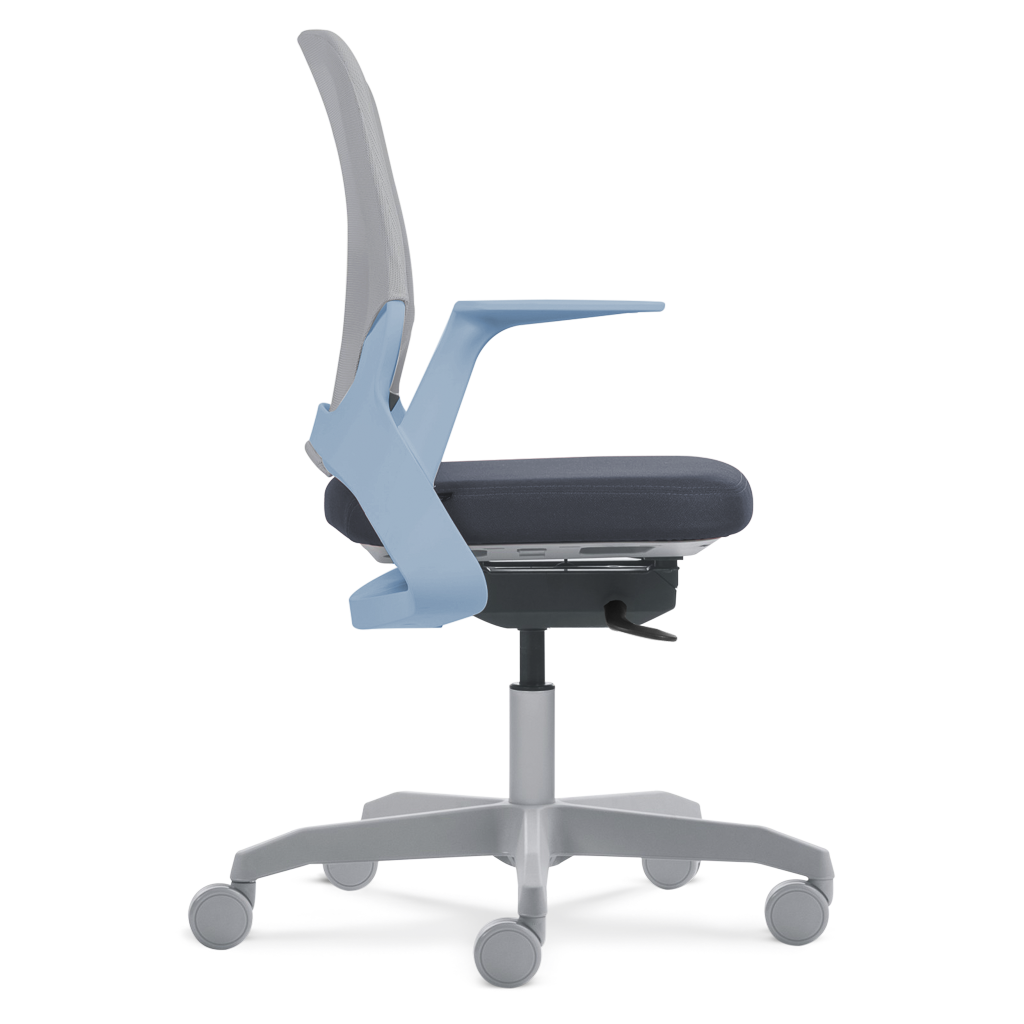 Cadeira My Chair Tela Graphite N Blue
