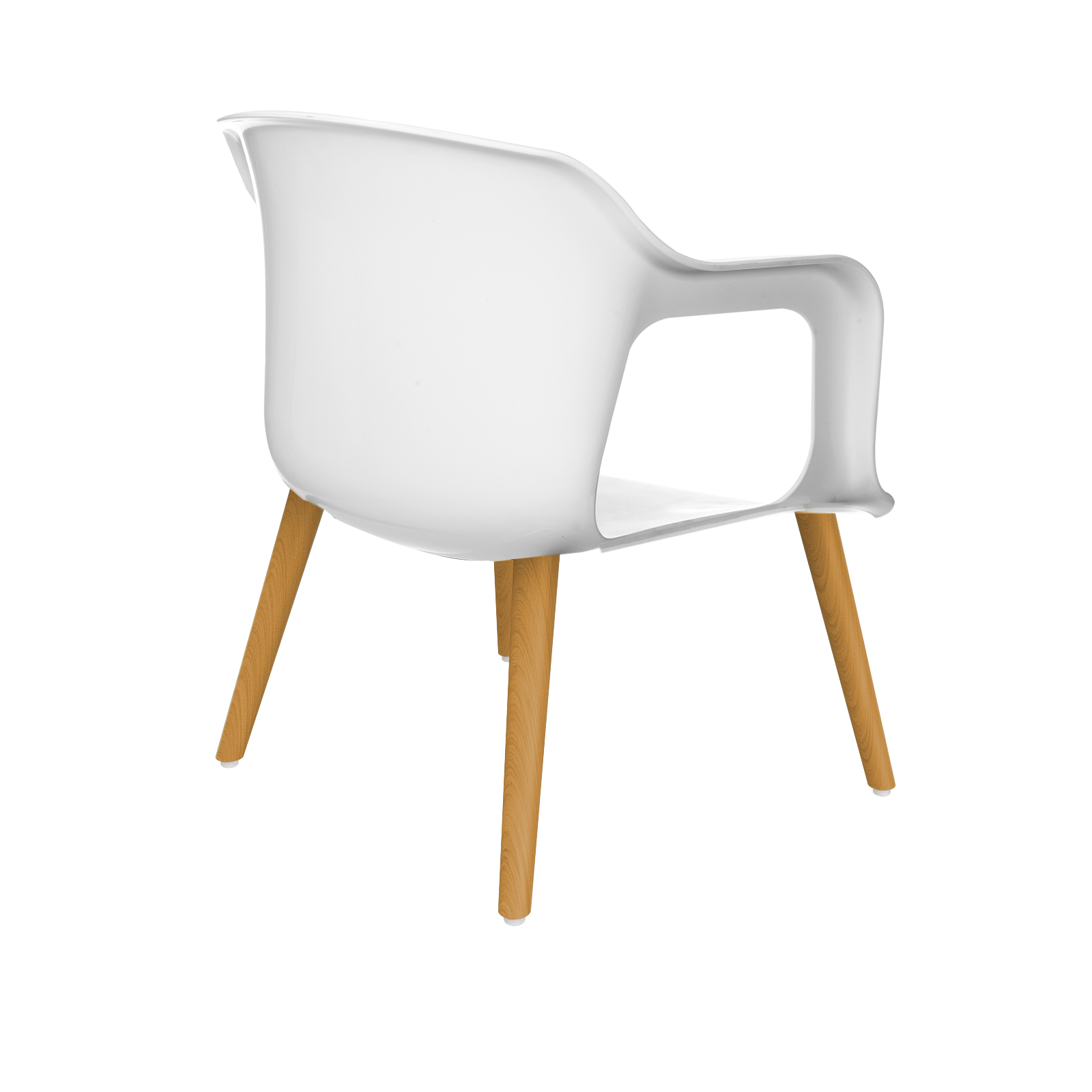 Cadeira Geos Wood White