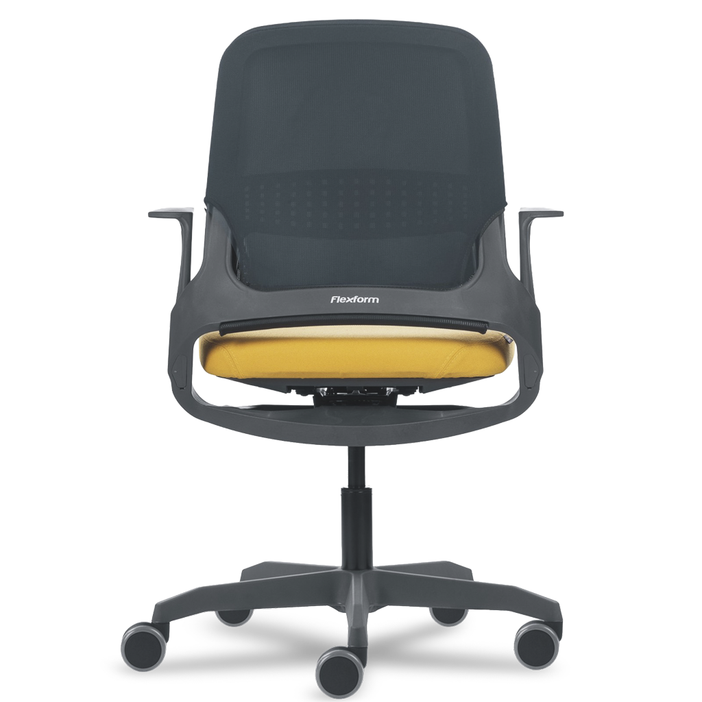 Cadeira My Chair Tela Shadow Black