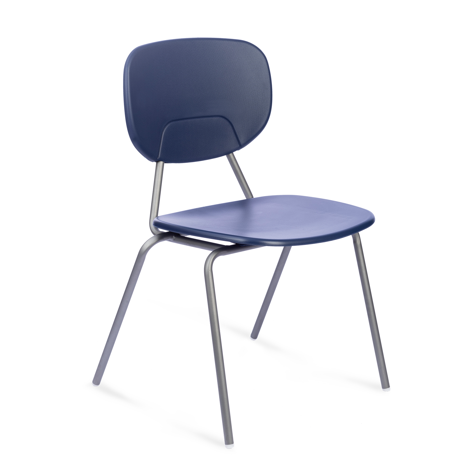 Conjunto com 4 Cadeiras Fixas Valentina Dark Blue