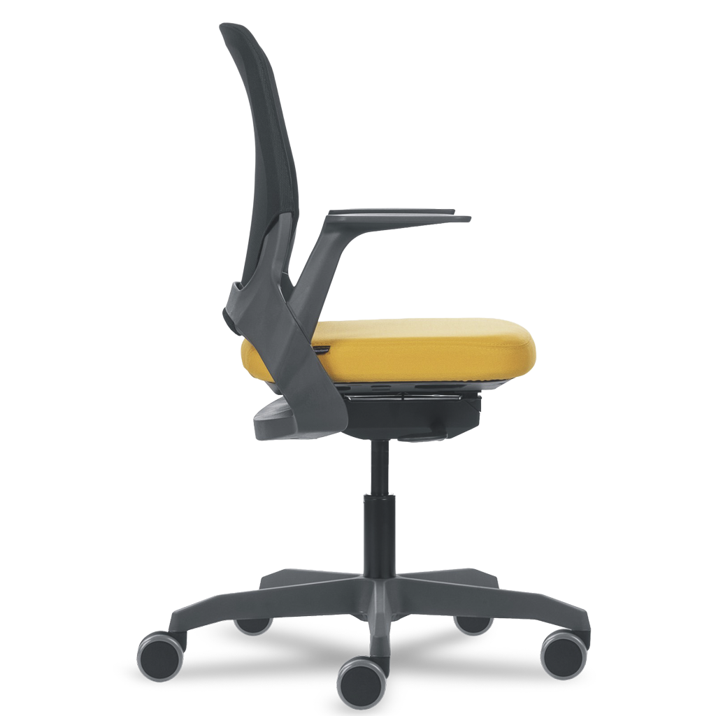 Cadeira My Chair Tela Shadow Black