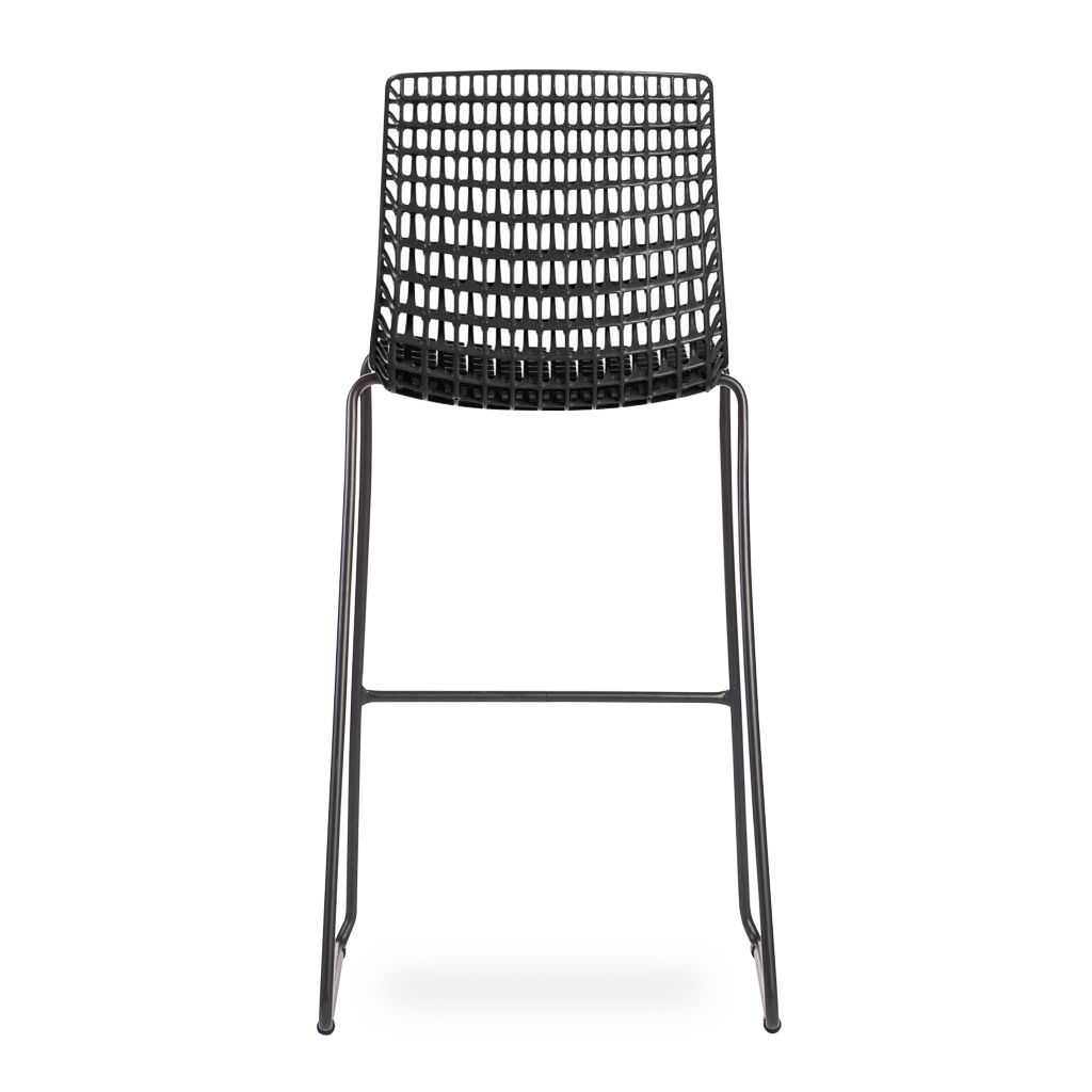 Banqueta Moiré Black