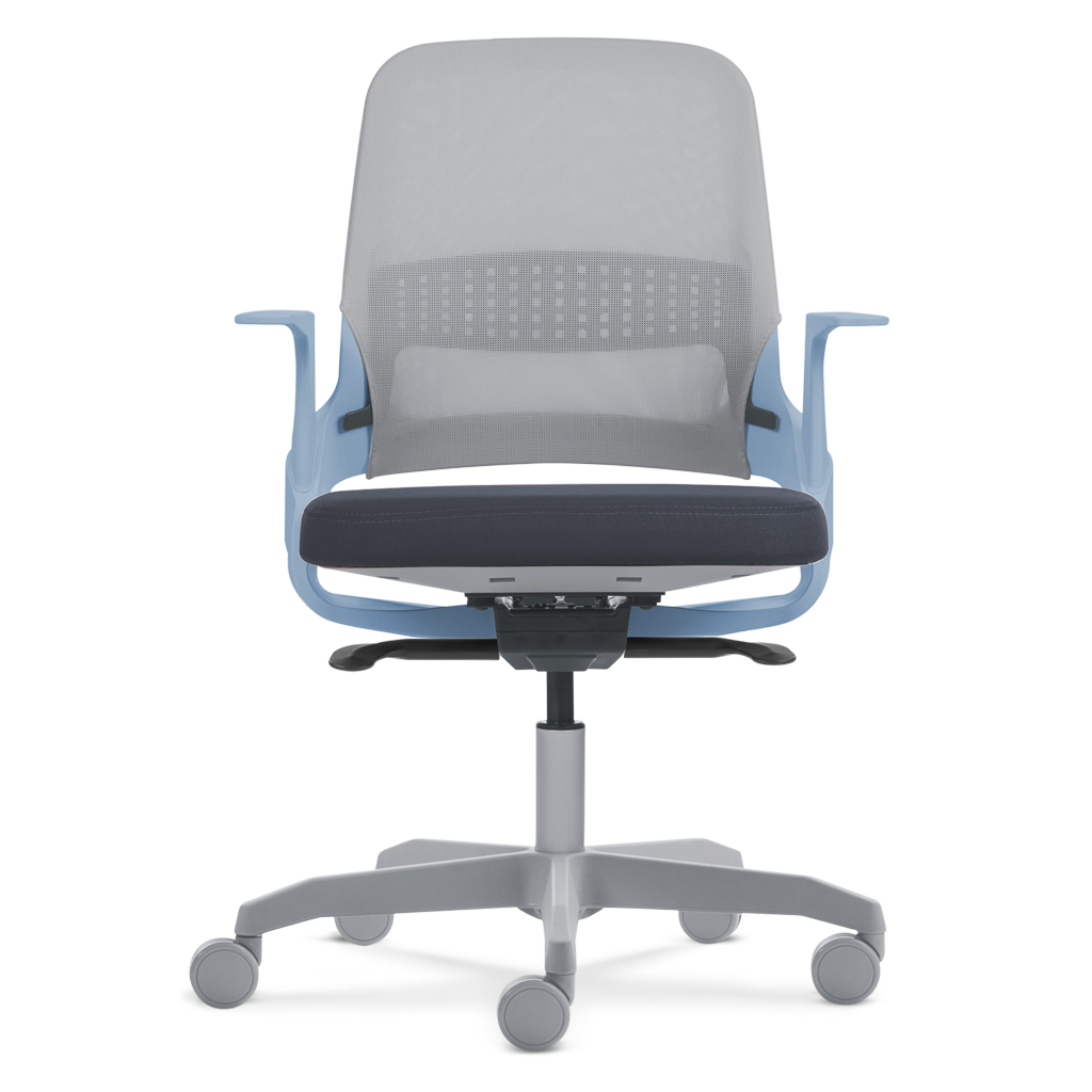 Cadeira My Chair Tela Graphite N Blue