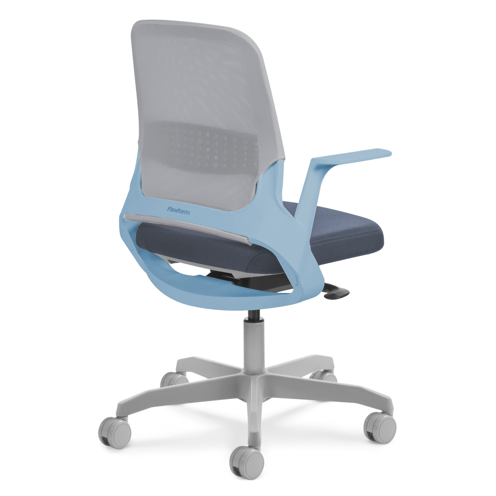 Cadeira My Chair Tela Graphite N Blue