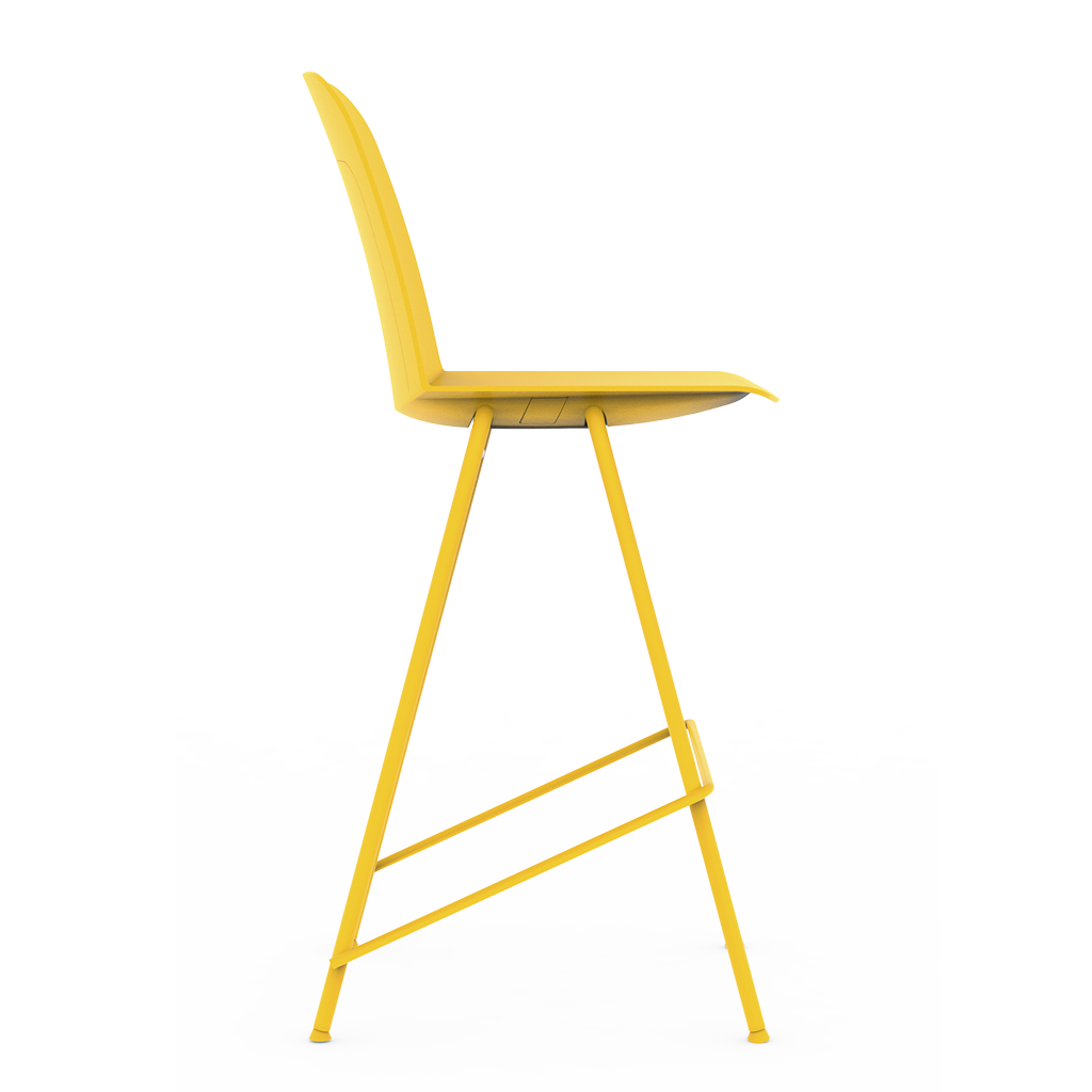 Banqueta Body Amarela