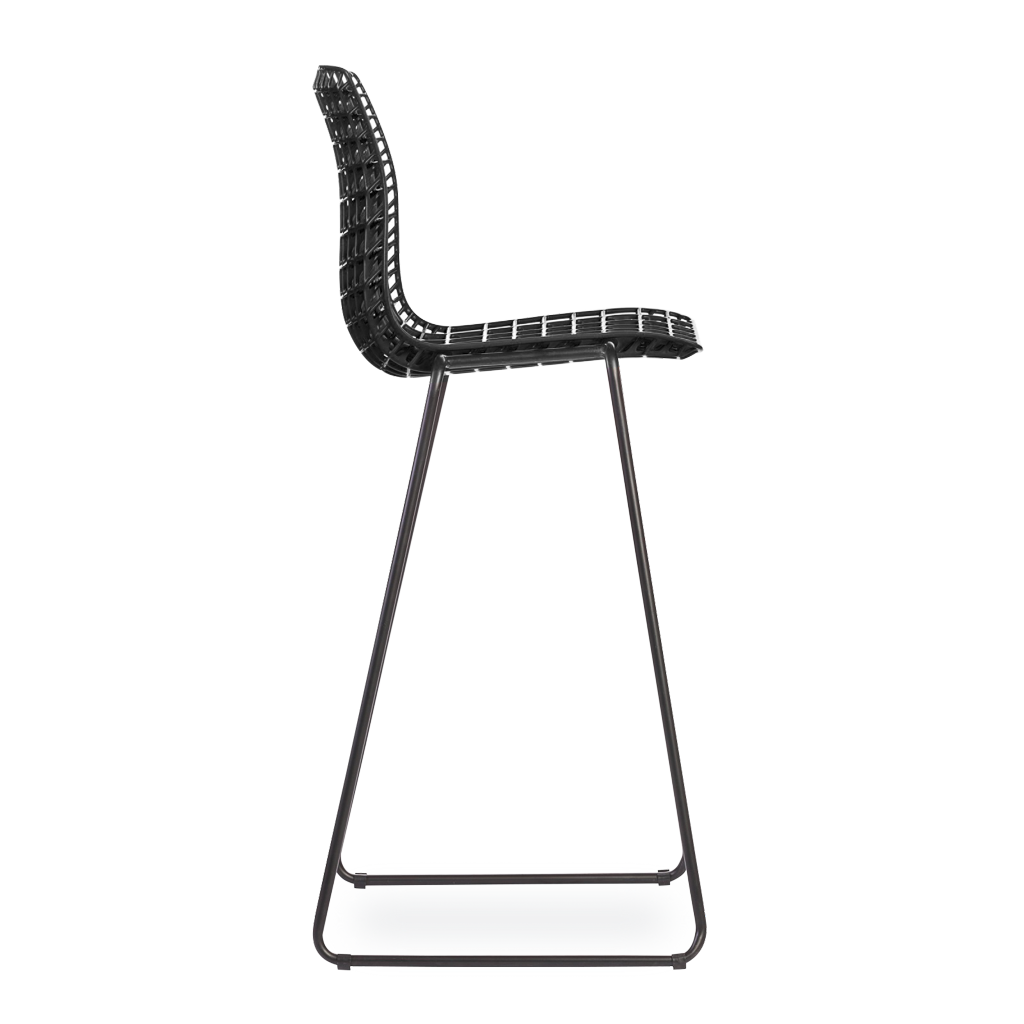 Banqueta Moiré Black