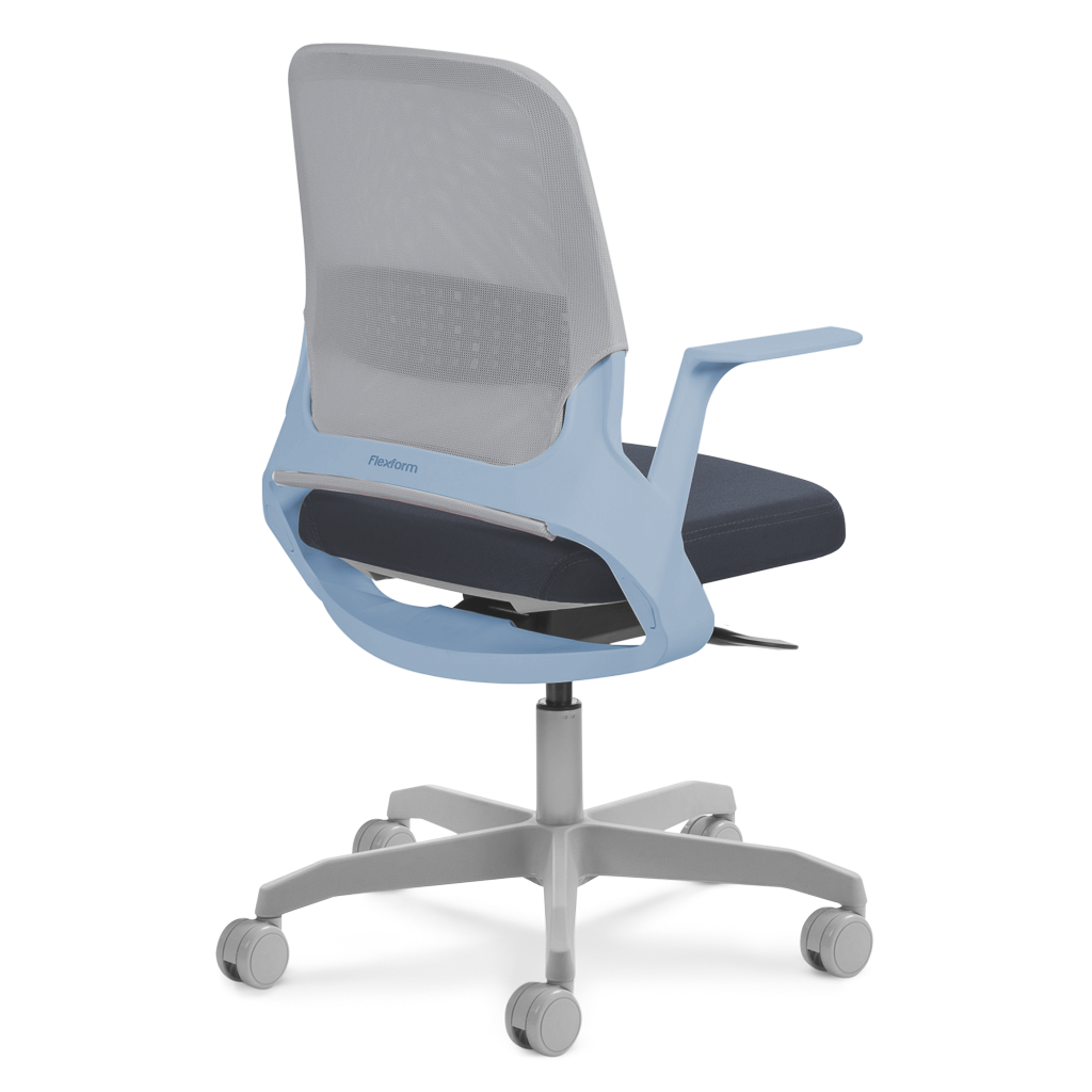 Cadeira My Chair Tela Graphite N Blue