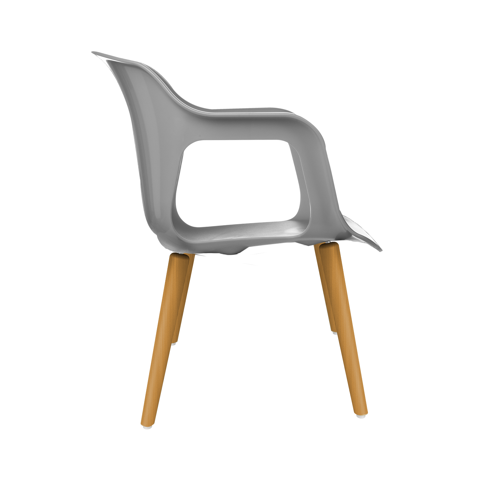 Cadeira Geos Wood Grey
