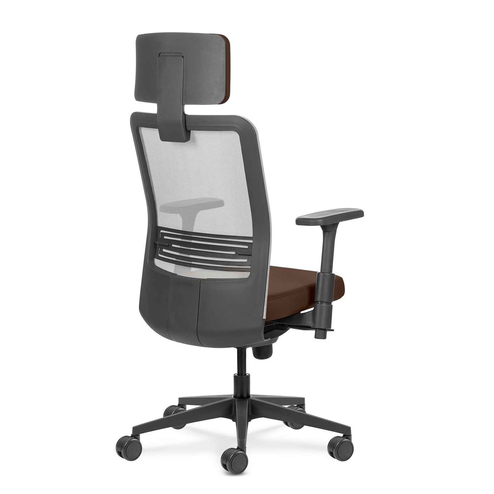 Cadeira Tecton HD Graphite Coffee