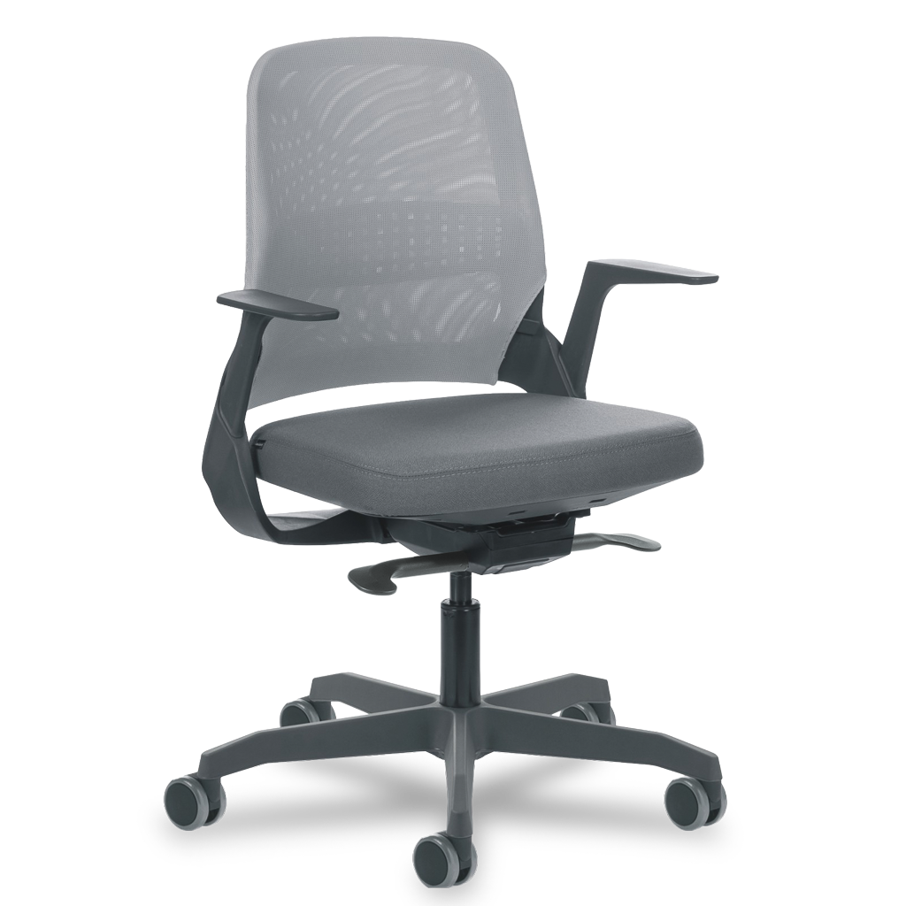 Cadeira My Chair Tela Platinum Grey