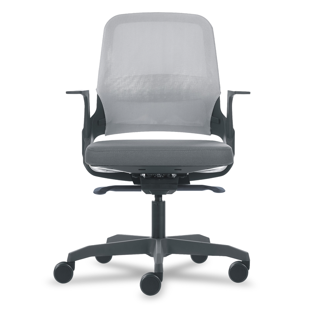 Cadeira My Chair Tela Platinum Grey