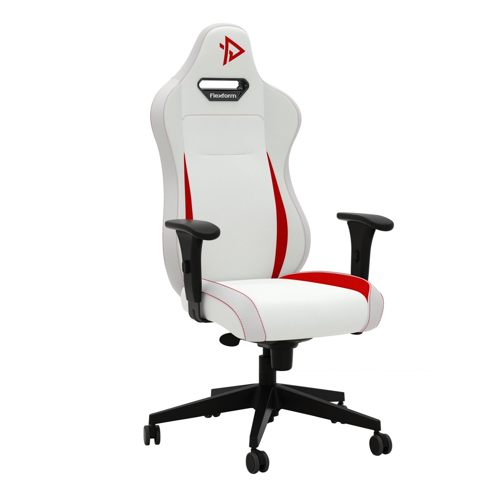 Cadeira Gamer Flexform Delta White N Red