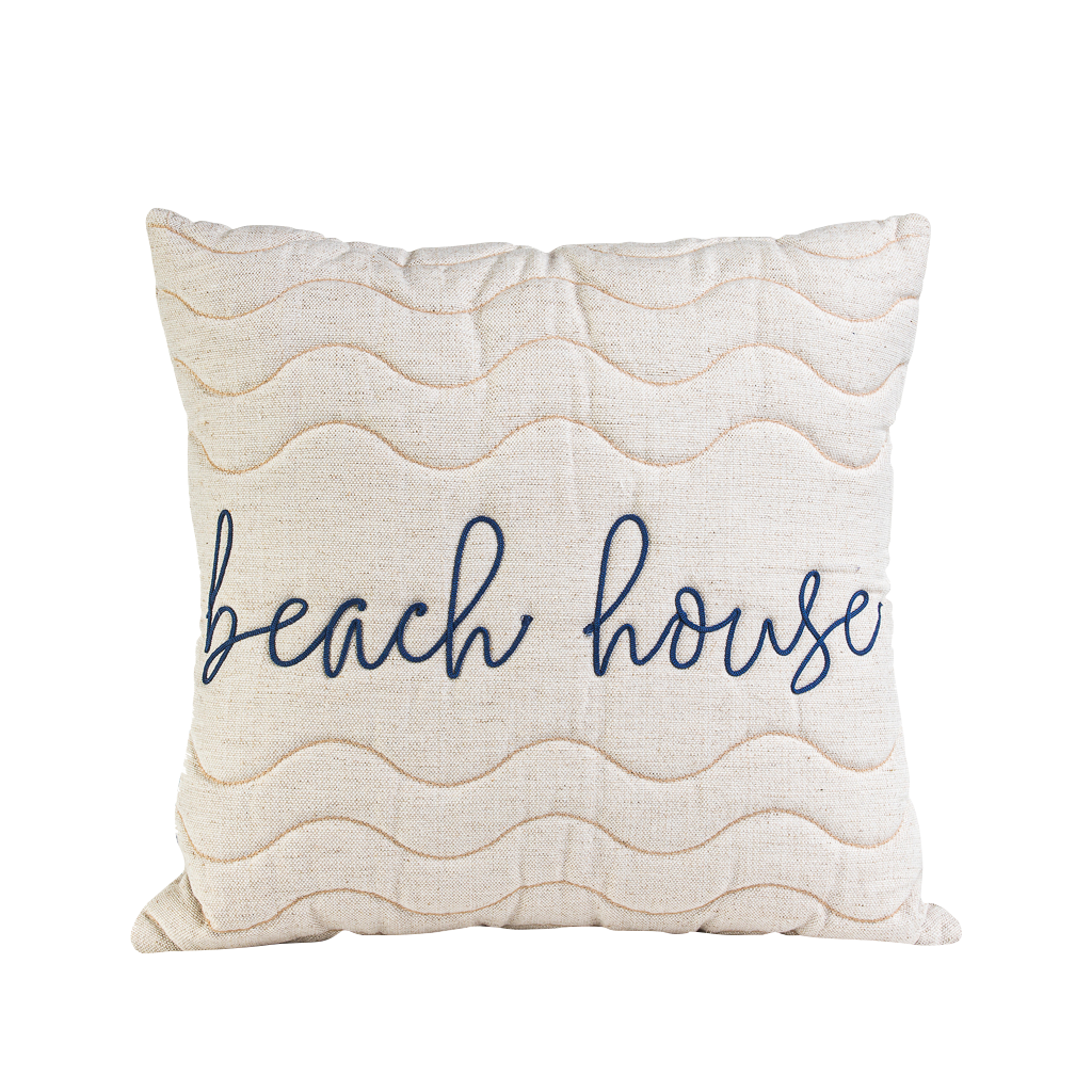 Almofada Beach House Cru