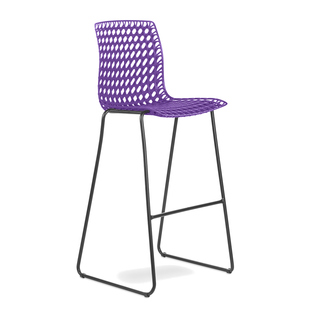 Banqueta Moiré Purple