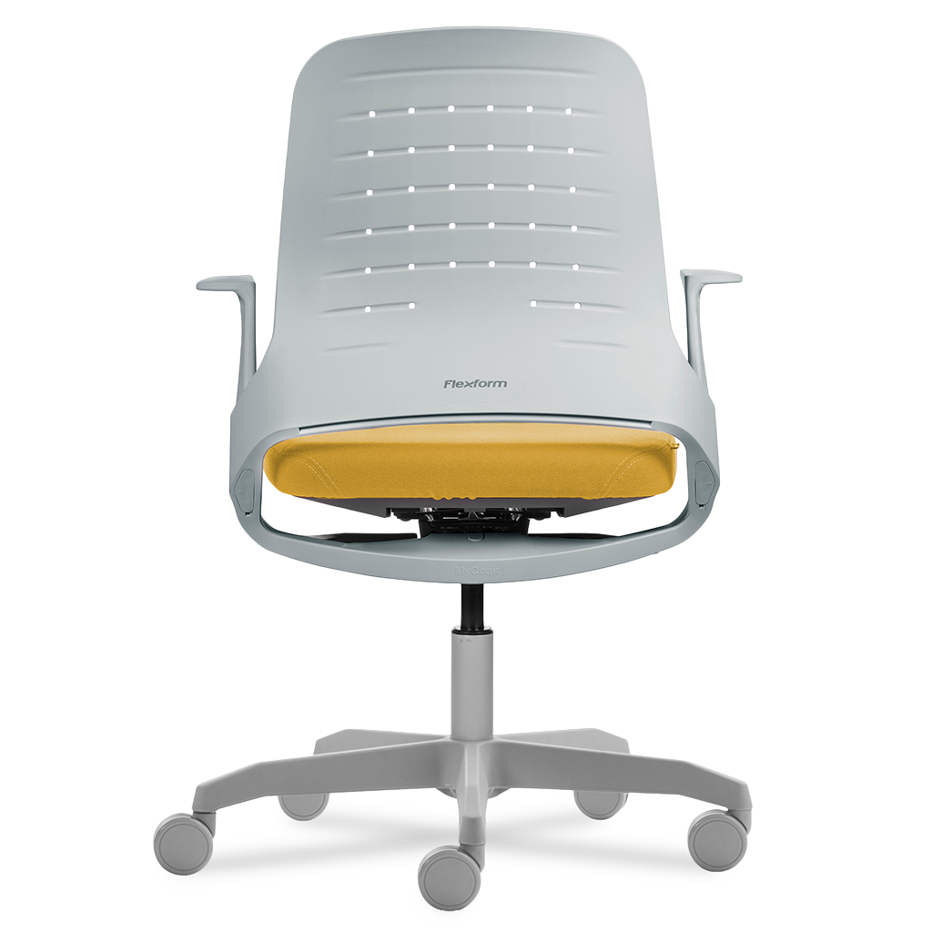 Cadeira My Chair Light Grey Yellow