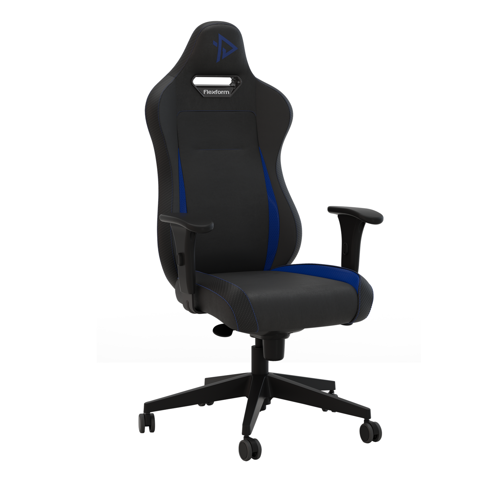 Cadeira Gamer Flexform Delta Black N Blue