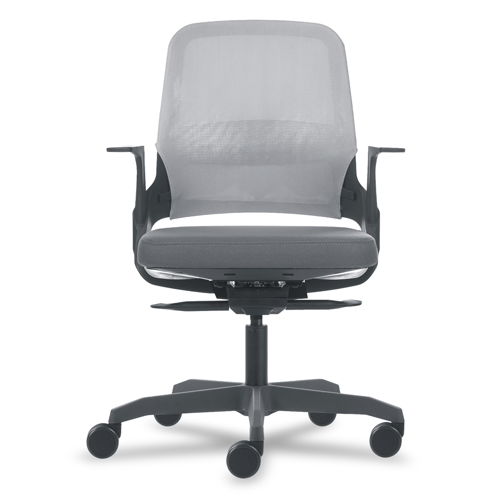 Cadeira My Chair Tela Platinum Grey